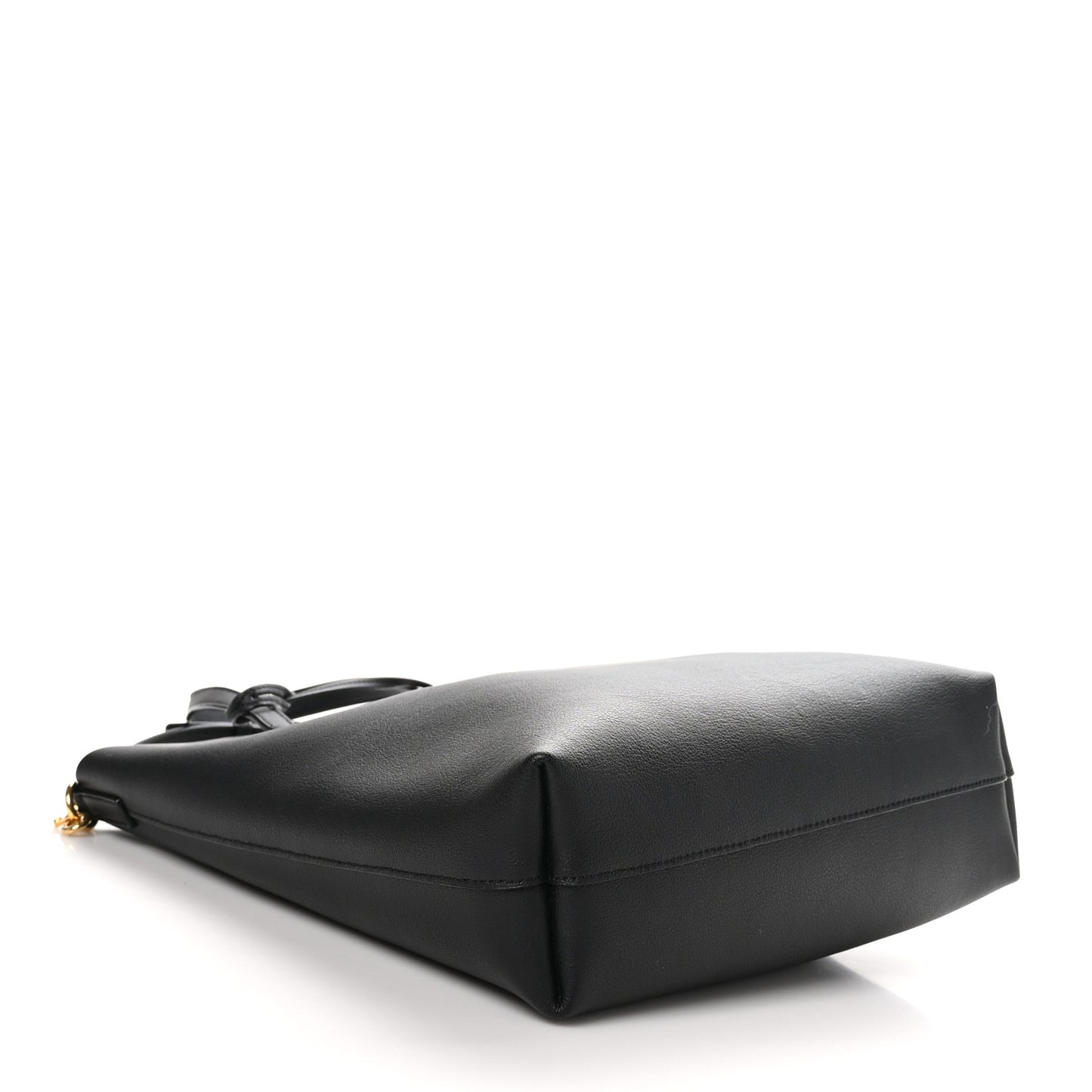 Calfskin Toy Shopping Tote Black