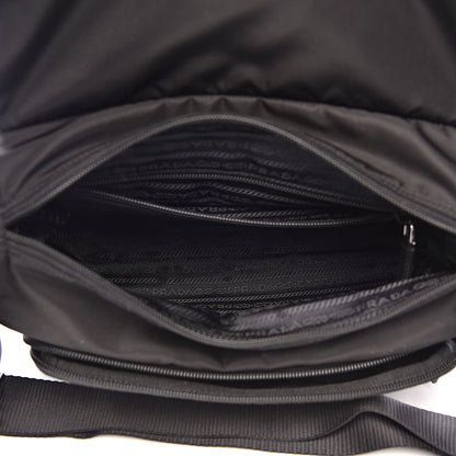 Prada Nylon Vela Sport Messenger Bag Black 5 of 10