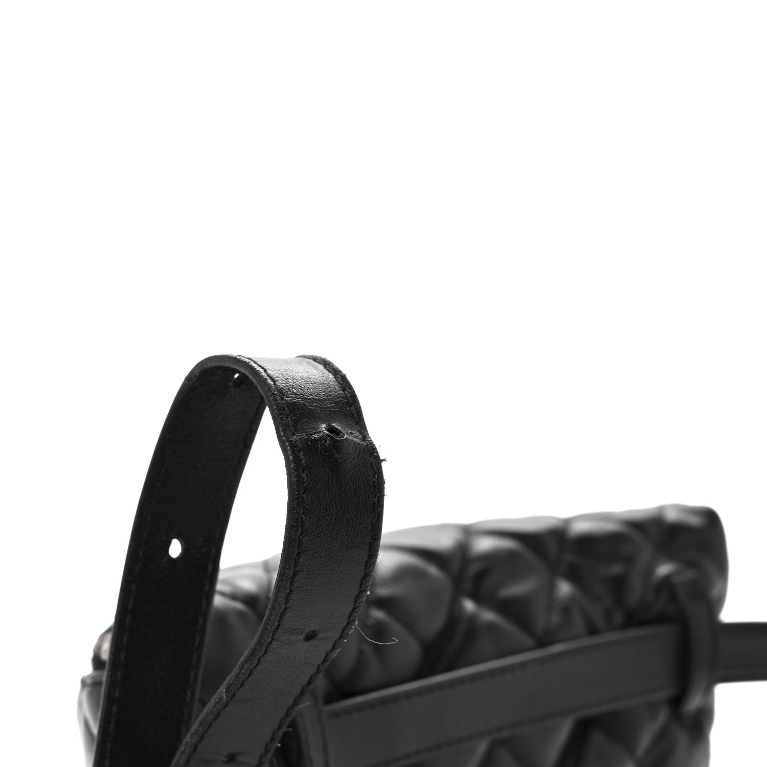 Chanel Calfskin Quilted Waist Belt Bag Black 11 of 11