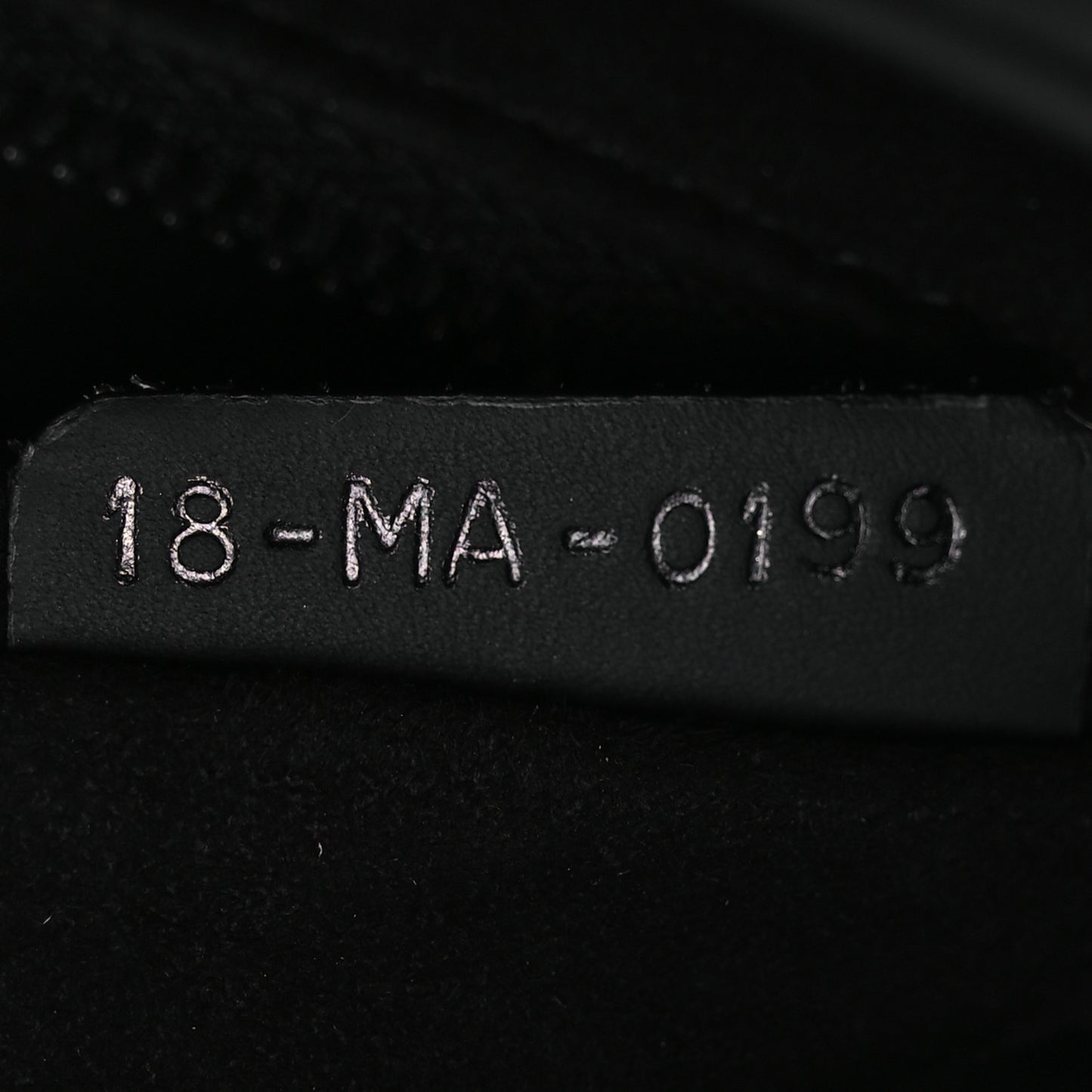 Ultra Matte Calfskin Cannage Mini Lady Dior Black