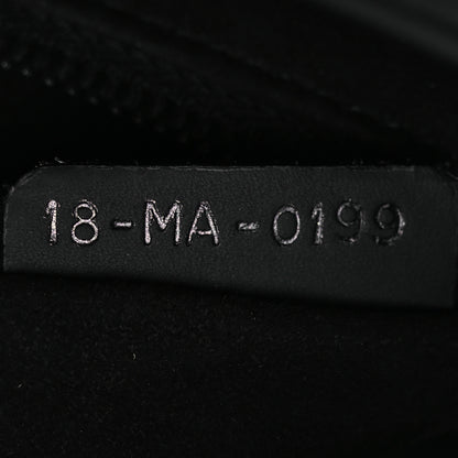 Christian Dior Ultra Matte Calfskin Cannage Mini Lady Dior Black 7 of 14