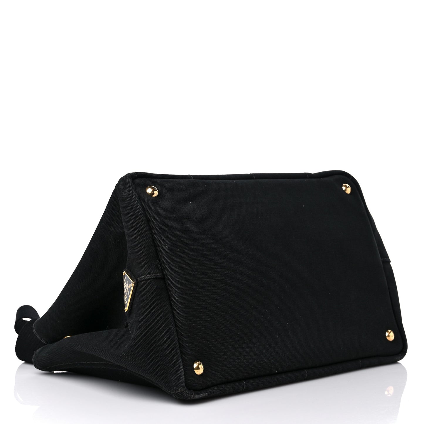 Canapa Small Logo Tote Black