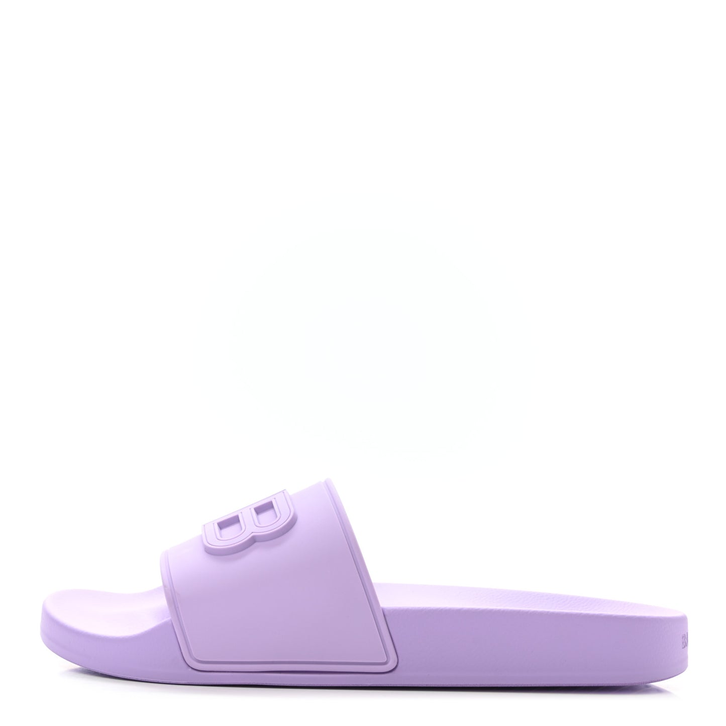 Rubber BB Womens Pool Slide Sandals 37 Lilac
