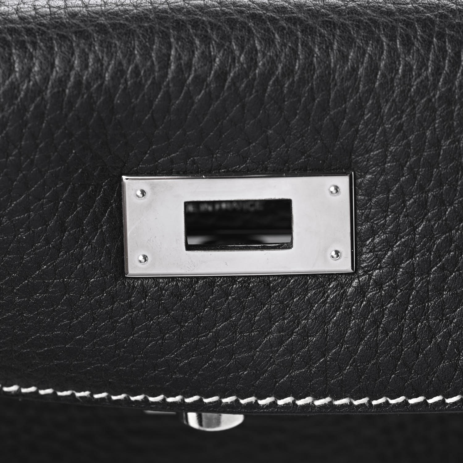 Hermes Taurillon Clemence Kelly Retourne 28 Black 14 of 27