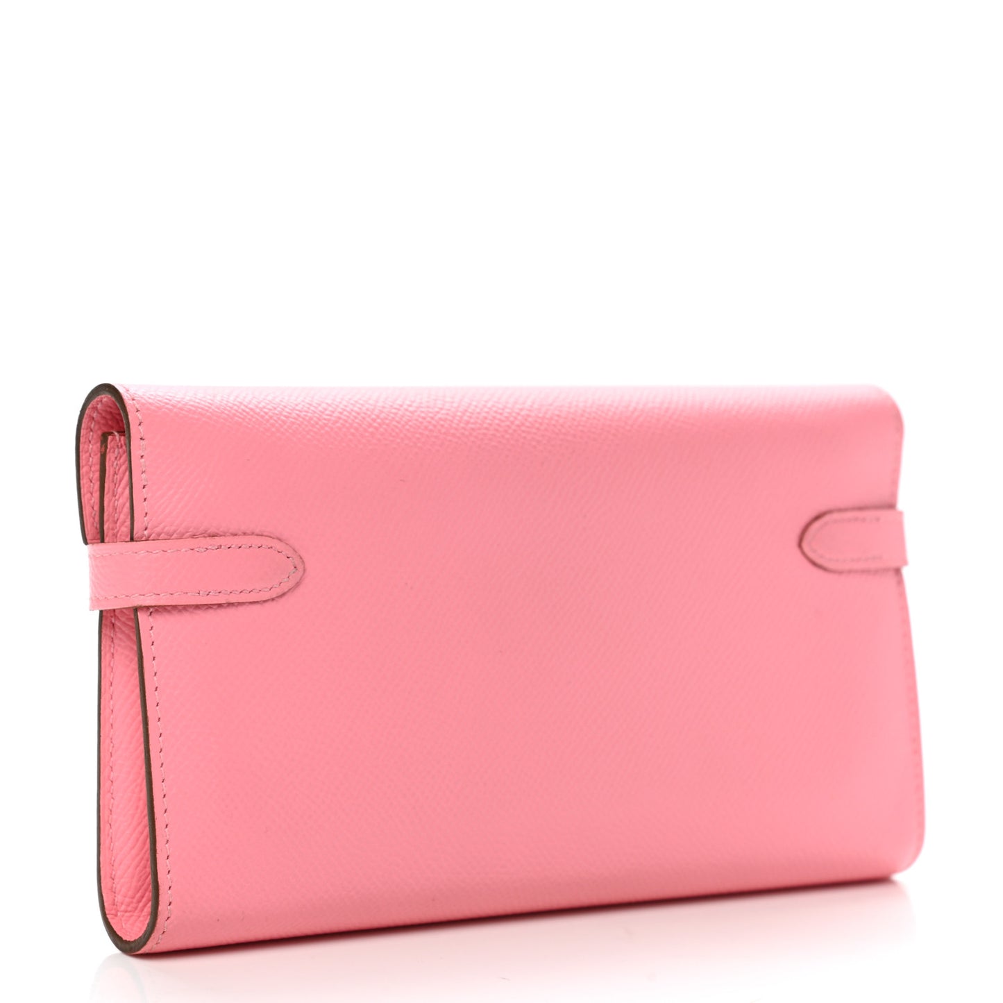 Epsom Kelly Longue Wallet Rose Confetti