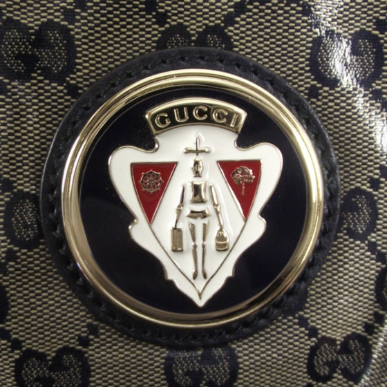 Gucci Crystal GG Hysteria Clutch Blue 9 of 10