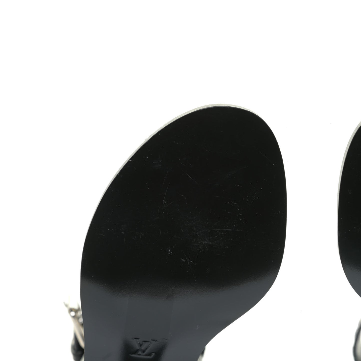 Calfskin Monogram Passenger Sandals 39 Black