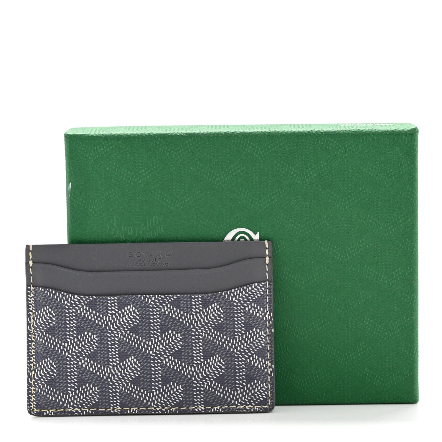 Goyard Goyardine Saint Sulpice Card Holder Grey 1822360 – FASHIONPHILE