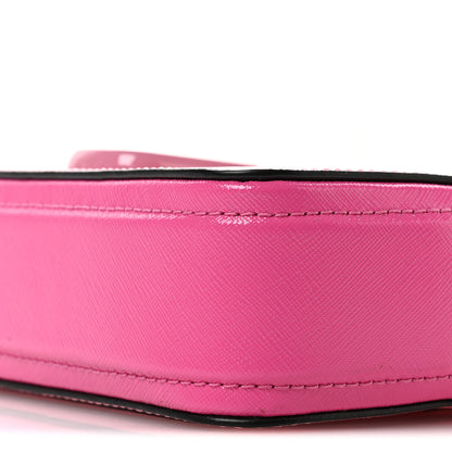 Marc Jacobs Saffiano Small Snapshot Camera Bag Pink Multicolor 9 of 10