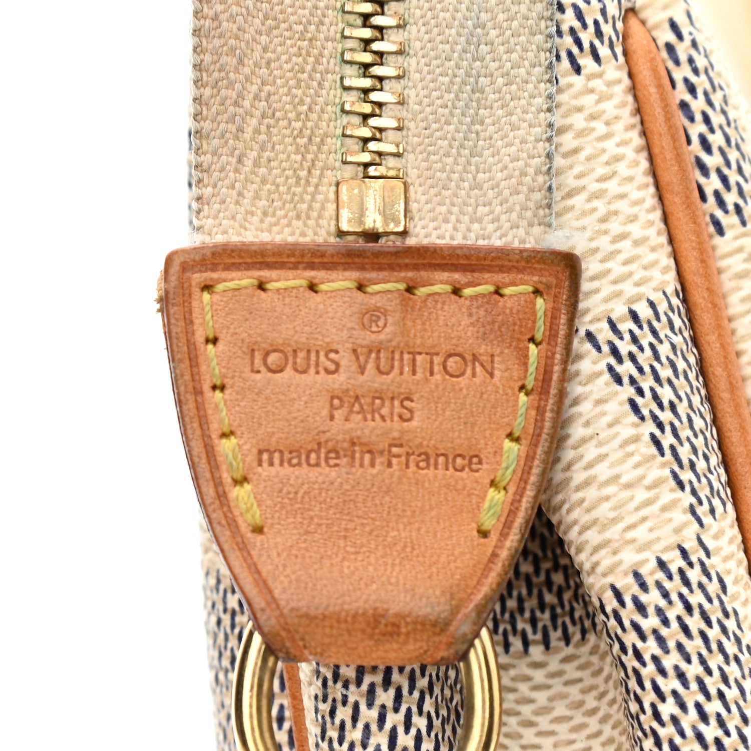 Louis Vuitton Damier Azur Eva Clutch 6 of 12