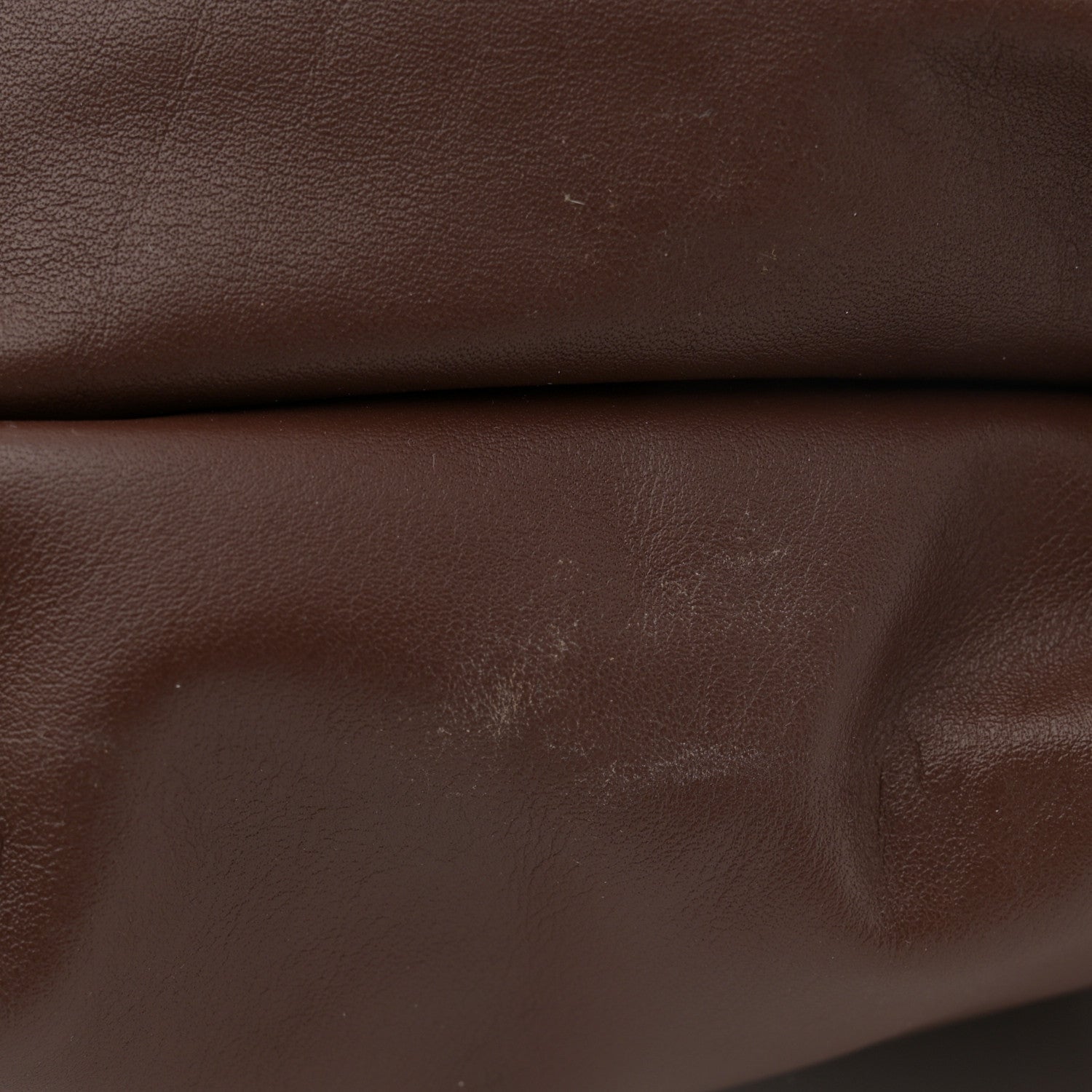 The Row Calfskin Large Glove Bag Chocolate 10 of 10