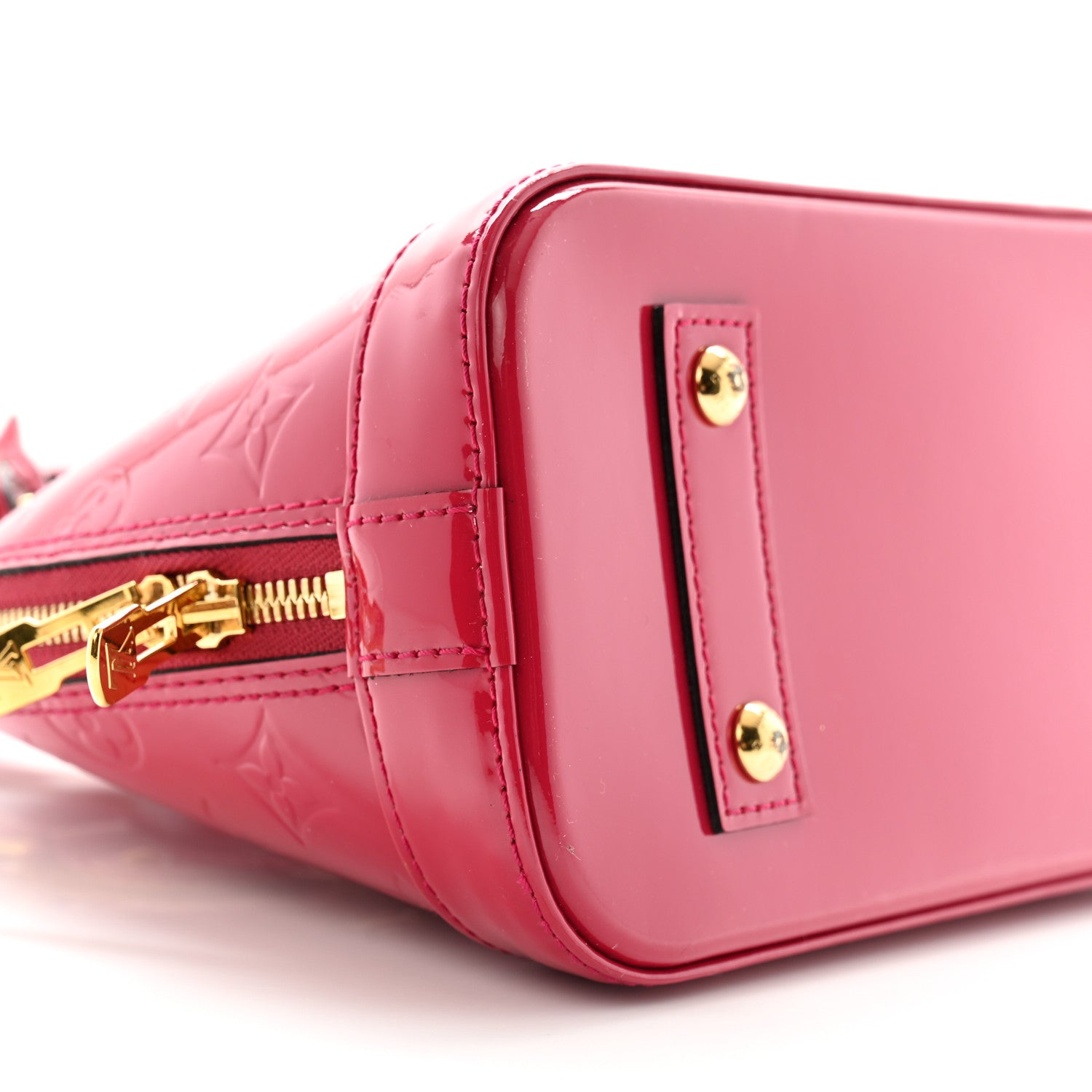 Louis Vuitton Vernis Alma BB Rose Indien 10 of 12