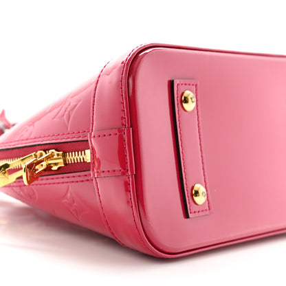 Louis Vuitton Vernis Alma BB Rose Indien 10 of 12