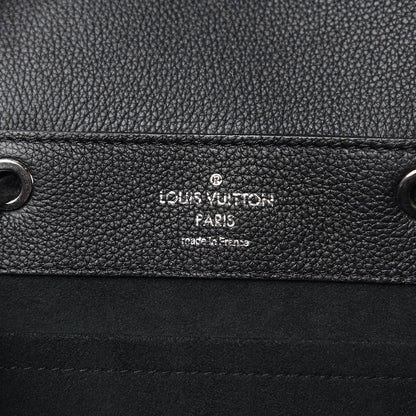 Louis Vuitton Calfskin Lockme Backpack Black 6 of 9
