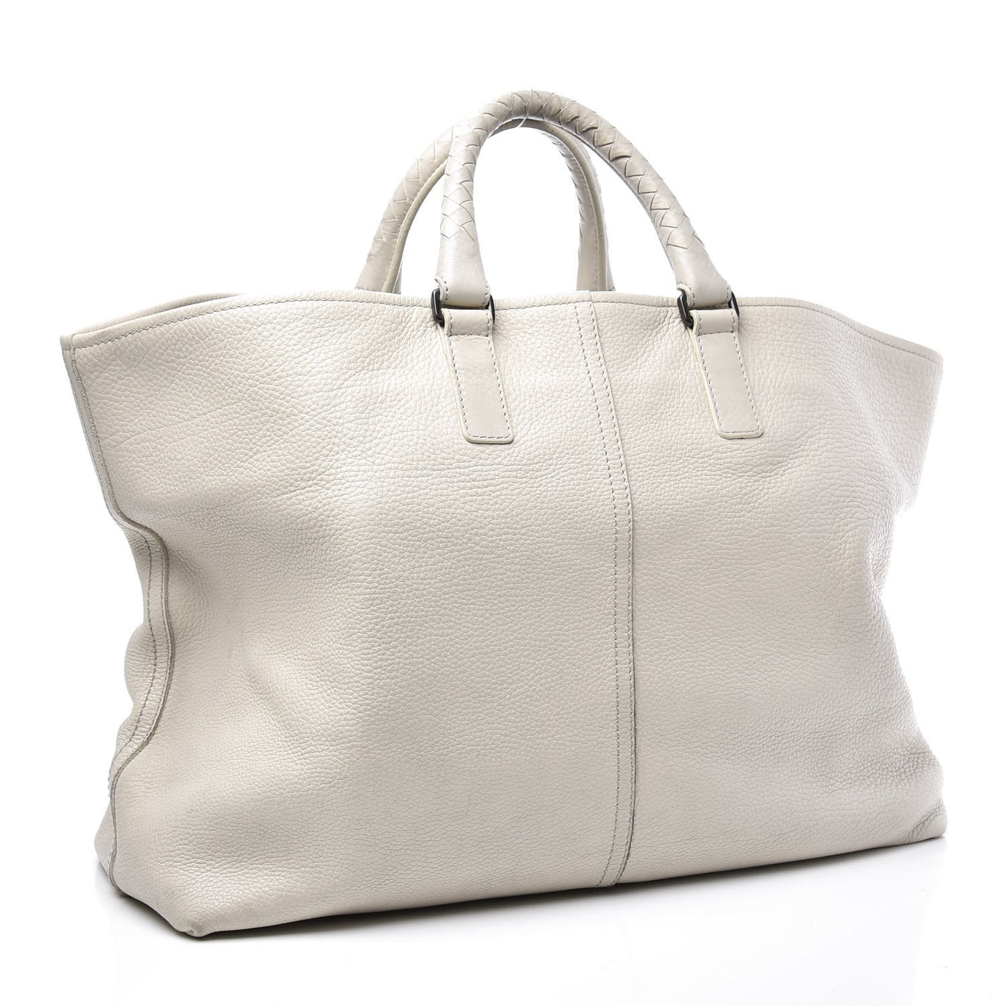 Cervo Deerskin Shopping Tote Marmo