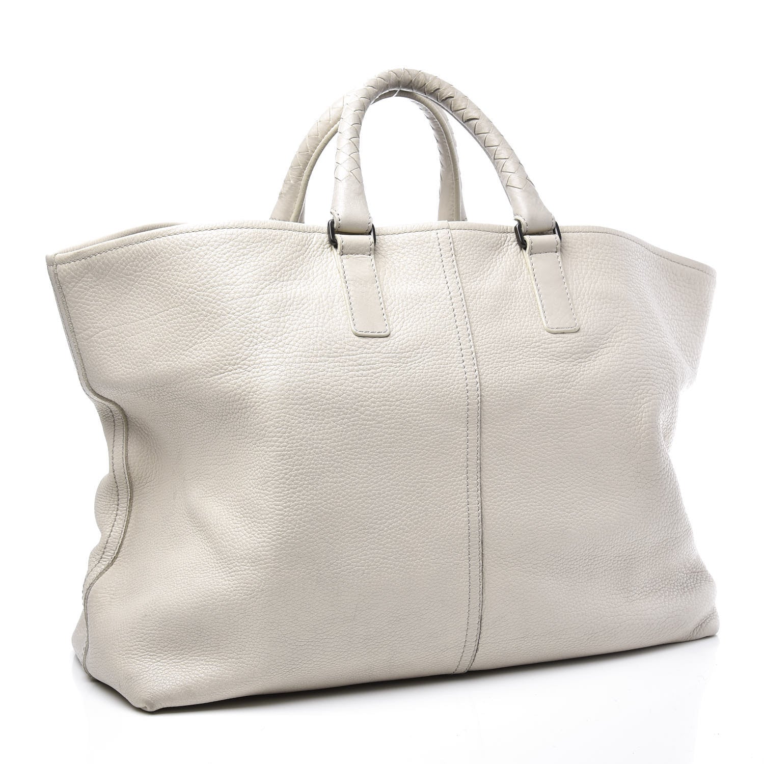 Bottega Veneta Cervo Deerskin Shopping Tote Marmo 2 of 10