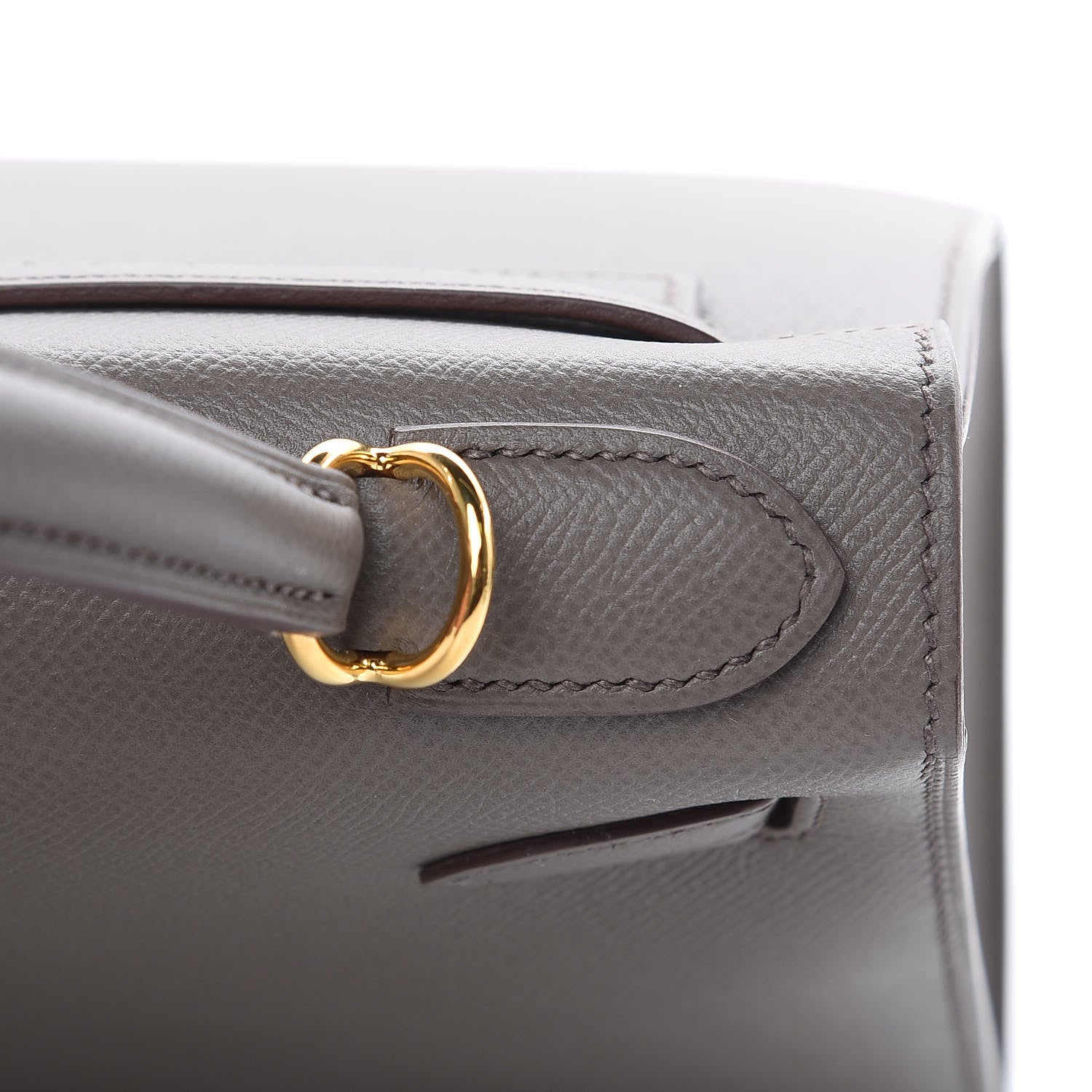 Hermes Epsom Kelly Sellier 28 Etain 27 of 34