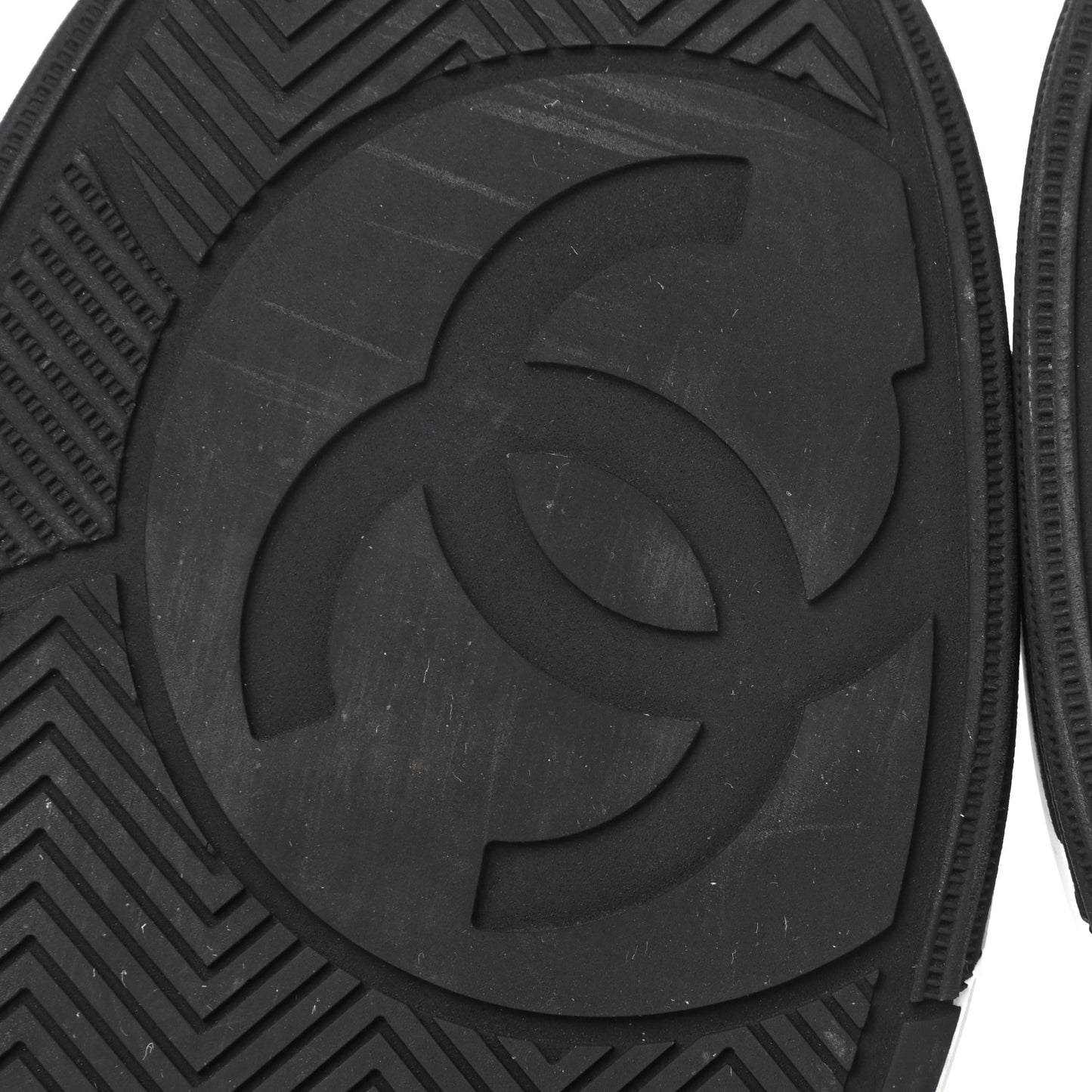 Fabric Womens Logo Sneakers 39 Black White