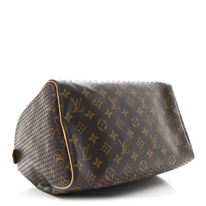 Louis Vuitton Monogram Perforated Speedy 30 Orange 4 of 12