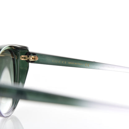 Gucci Acetate Cat Eye GG0369S Sunglasses GG Green 6 of 8