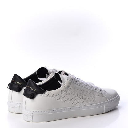 Givenchy Calfskin Perforated Urban Street Sneakers 40 White 4 of 9