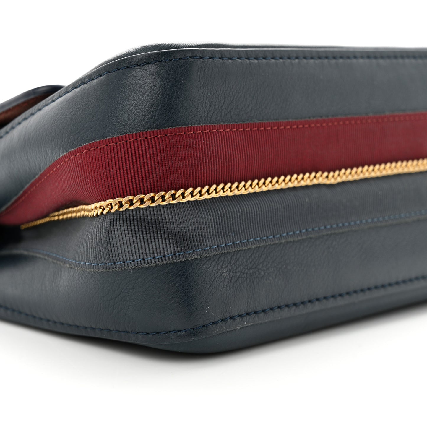Calfskin Nude 2.55 Medals Reissue 226 Flap Navy