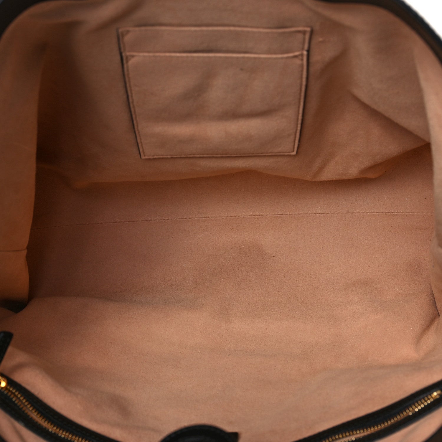 Gucci Soft GG Supreme Monogram Bees Medium Crossbody Tote Beige Oro Black 4 of 11