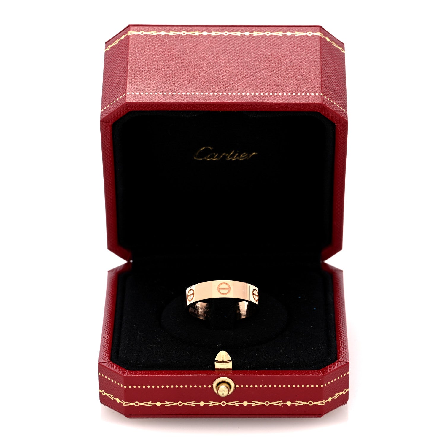 Cartier 18K Pink Gold 5.5mm LOVE Ring 63 10.25 5 of 5