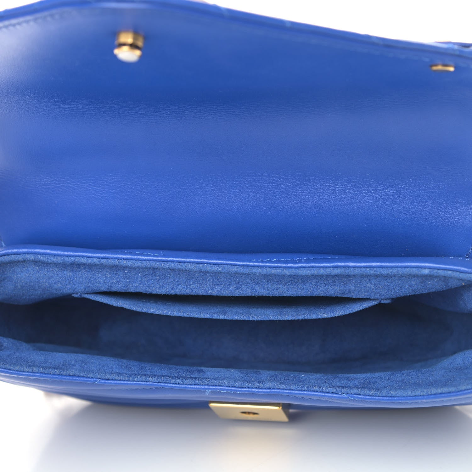 Louis Vuitton Calfskin New Wave Chain PM Blue Neon 5 of 8