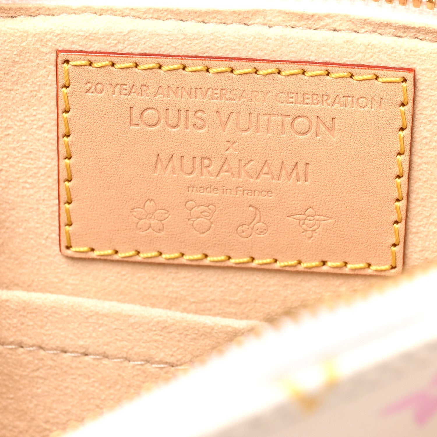 Louis Vuitton LV x TM Monogram Multicolor Alma BB White 6 of 11