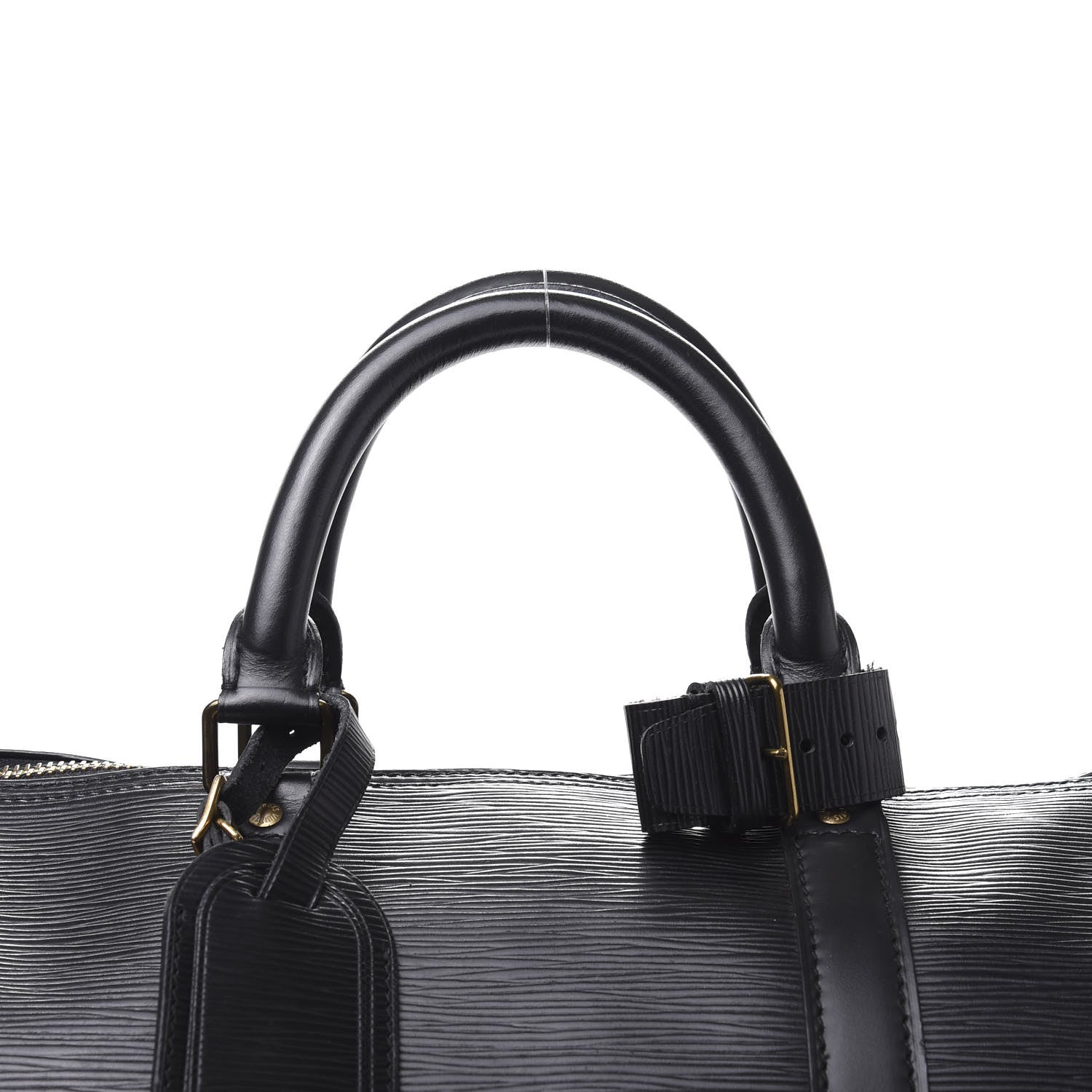 Louis Vuitton Epi Keepall 50 Black 9 of 13