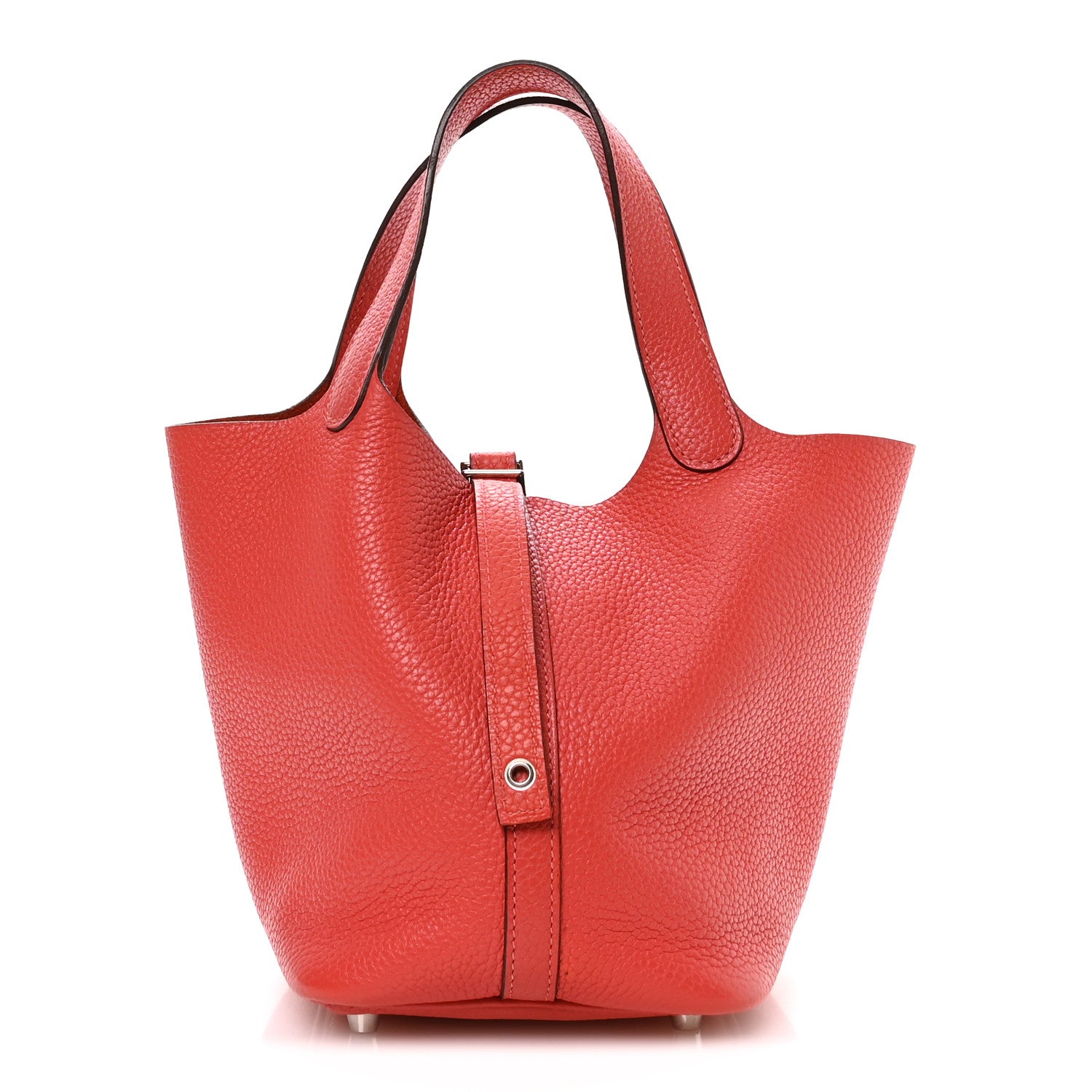 Hermes Taurillon Clemence Picotin Lock 18 PM Rose Jaipur 1 of 11