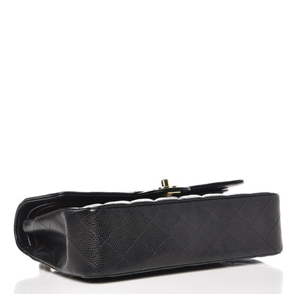 Chanel Caviar Quilted Medium Double Flap Black 5 of 9