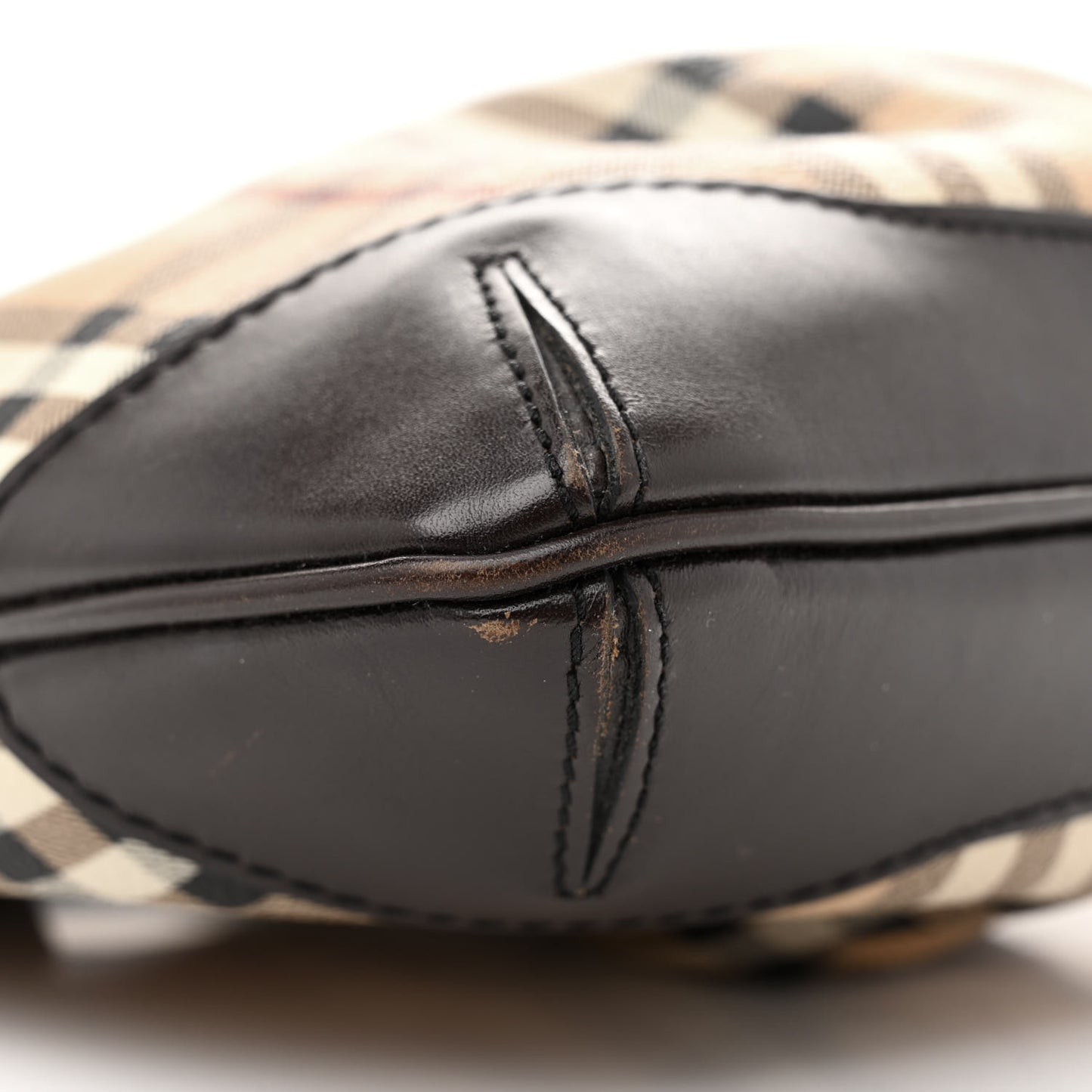 Haymarket Check Hartham Crossbody Chocolate