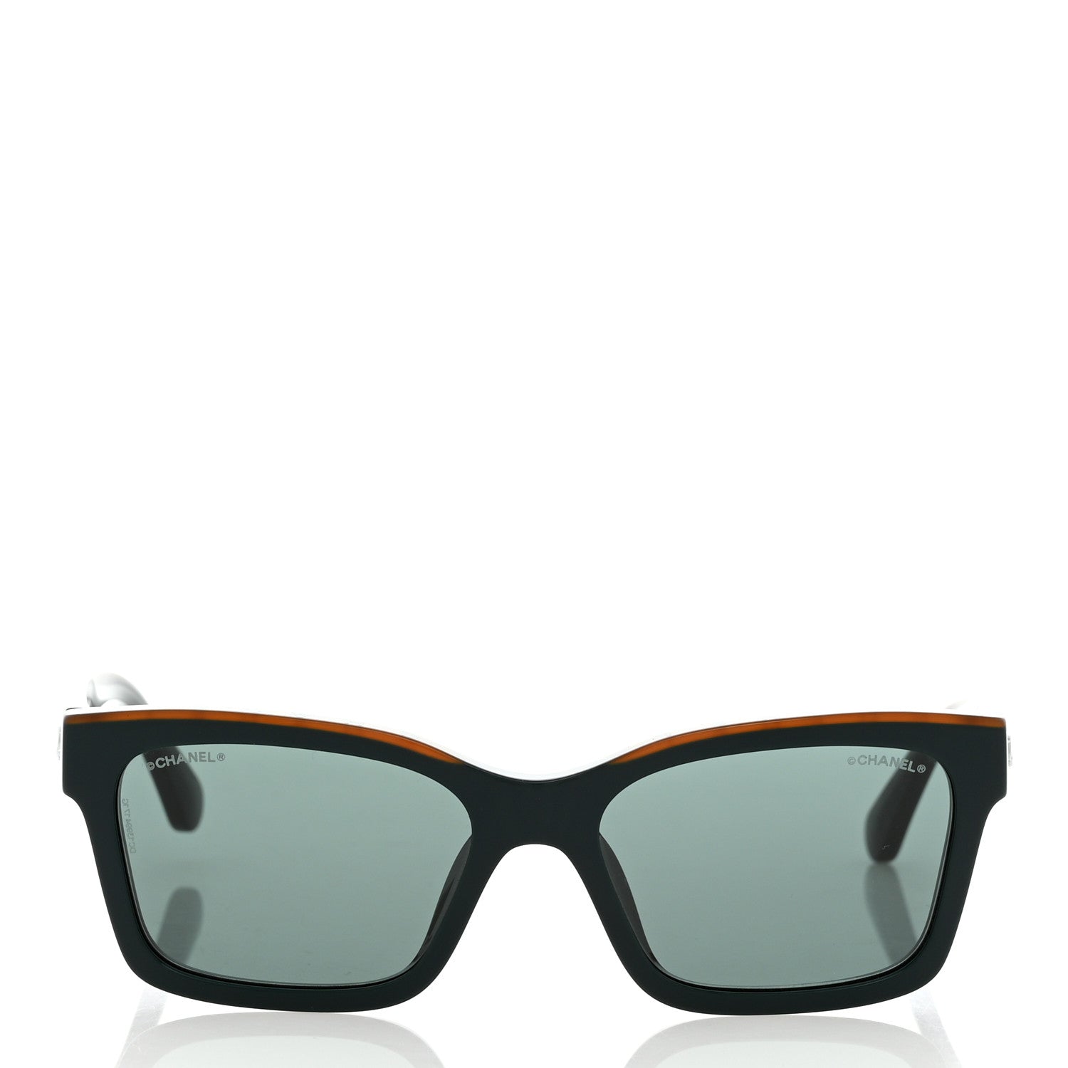 Chanel Acetate Square Sunglasses 5417 Green 2 of 8