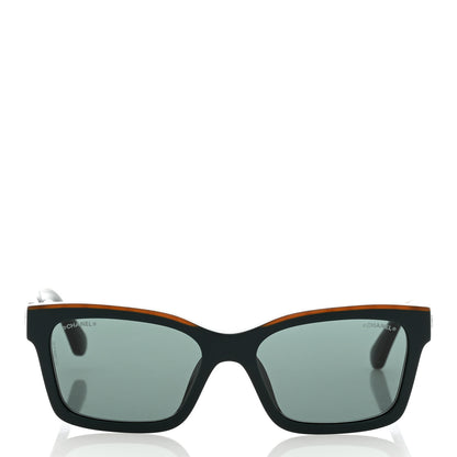 Chanel Acetate Square Sunglasses 5417 Green 2 of 8