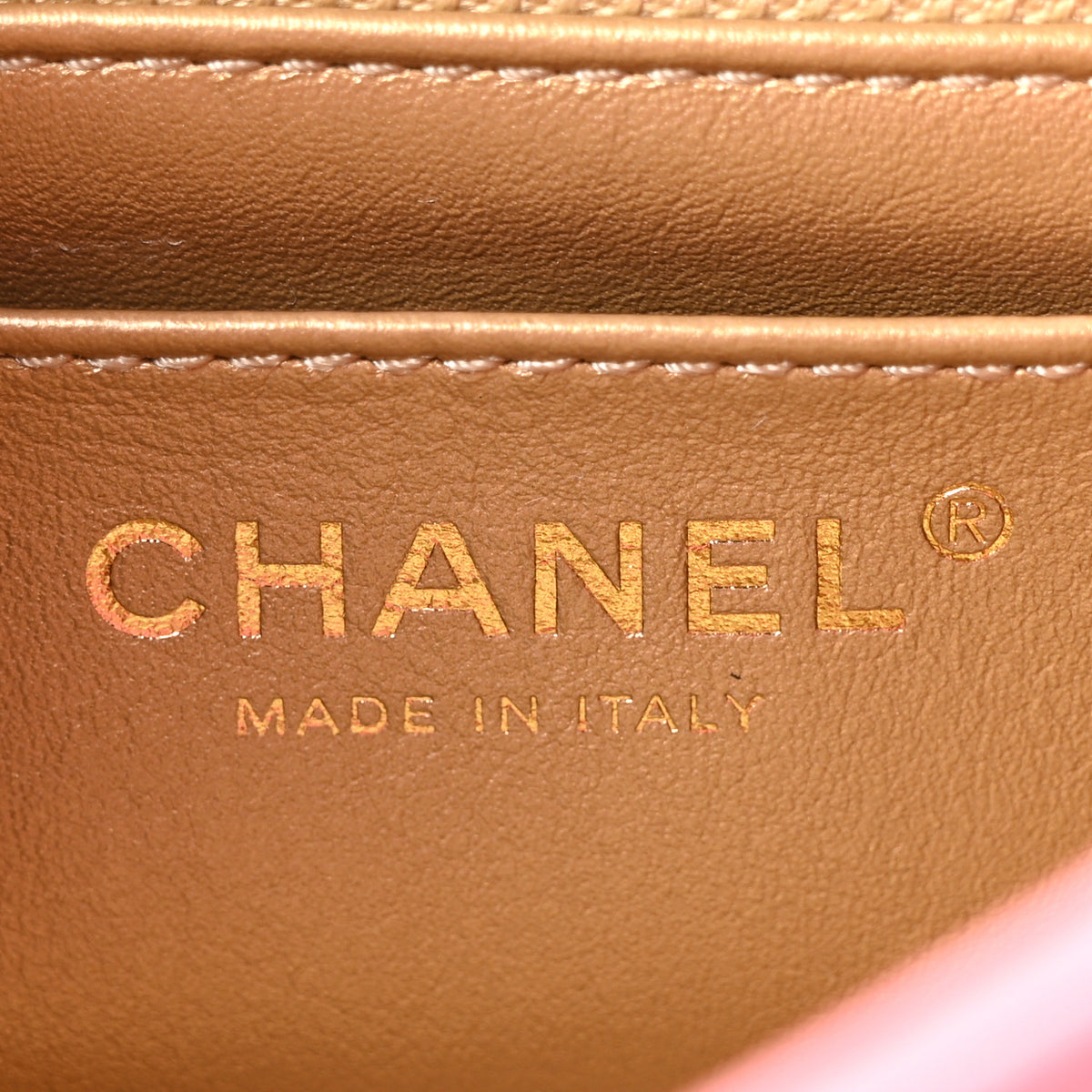 Chanel Lambskin Quilted Mini Rectangular Pearl Crush Flap Pink 6 of 10