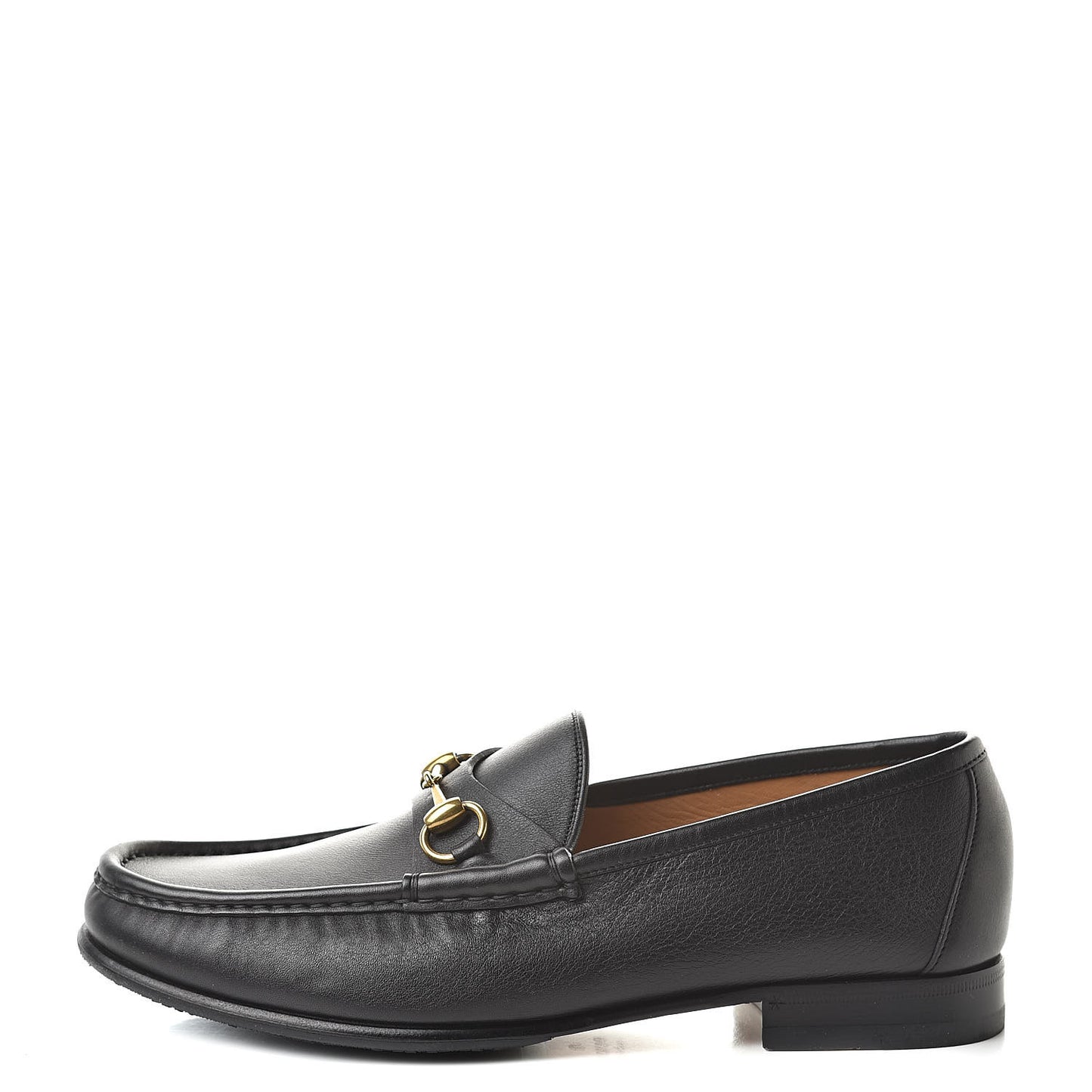 Calfskin Mens 1953 Horsebit Loafers 9 Black