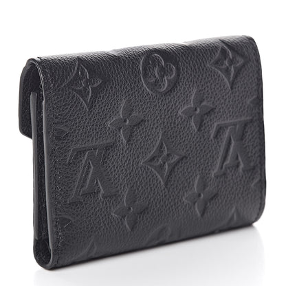 Louis Vuitton Empreinte Victorine Wallet Black 3 of 8