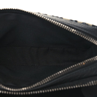 Christian Dior Oblique Pouch Navy Blue 6 of 10