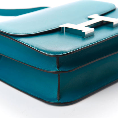 Hermes Tadelakt Constance 24 Bleu Izmir 6 of 11
