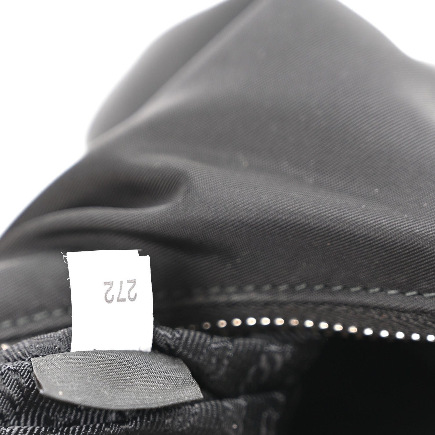 Prada Tessuto Nylon Saffiano Re-Edition 2006 Shoulder Bag Black 8 of 11