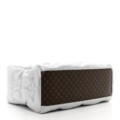 Louis Vuitton Econyl Monogram Pillow Giant Onthego GM Silver 4 of 9