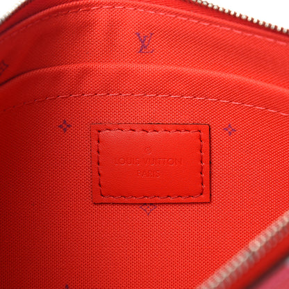 Louis Vuitton Monogram Escale Neverfull MM GM Pochette Rouge 5 of 6