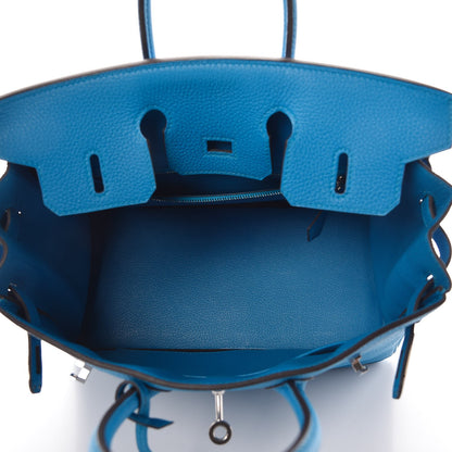 Hermes Togo Birkin 25 Bleu Zanzibar 5 of 8