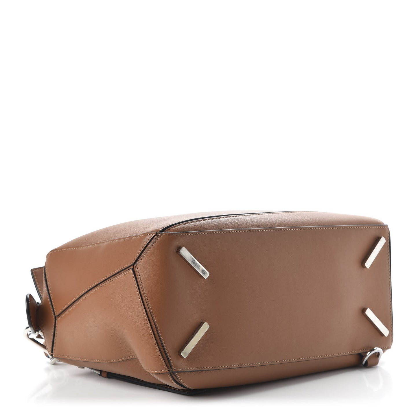 Calfskin Medium Puzzle Bag Tan