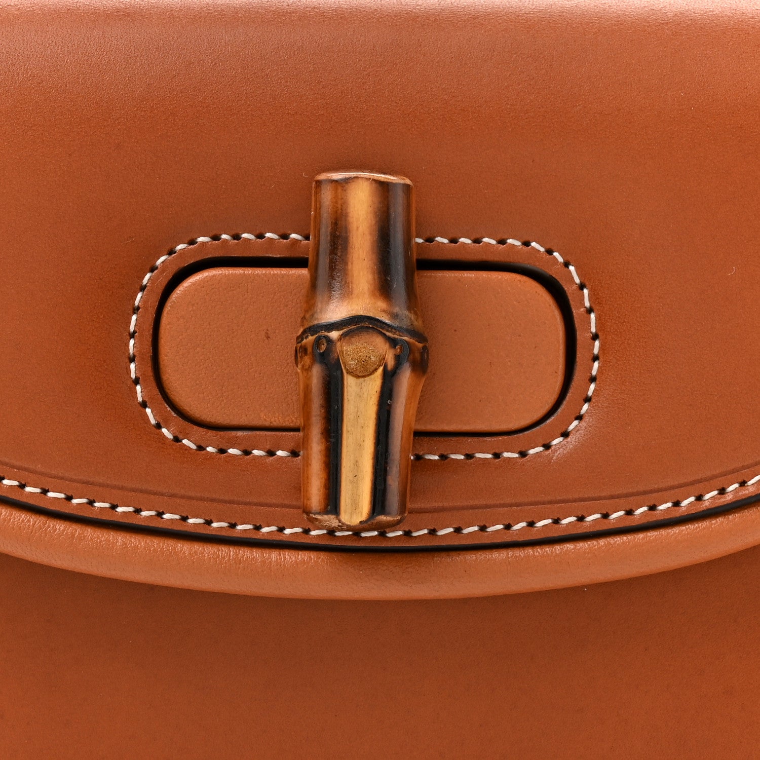 Gucci Calfskin Bamboo Mini 1947 Belt Bag 80 30  Brown 7 of 11