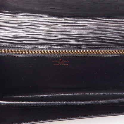 Louis Vuitton Epi Pochette Sellier Dragonne Clutch Black 8 of 8