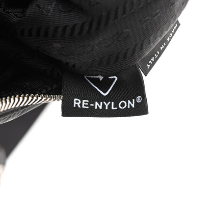 Prada Nylon Re-Edition 2005 Shoulder Bag Black 8 of 12