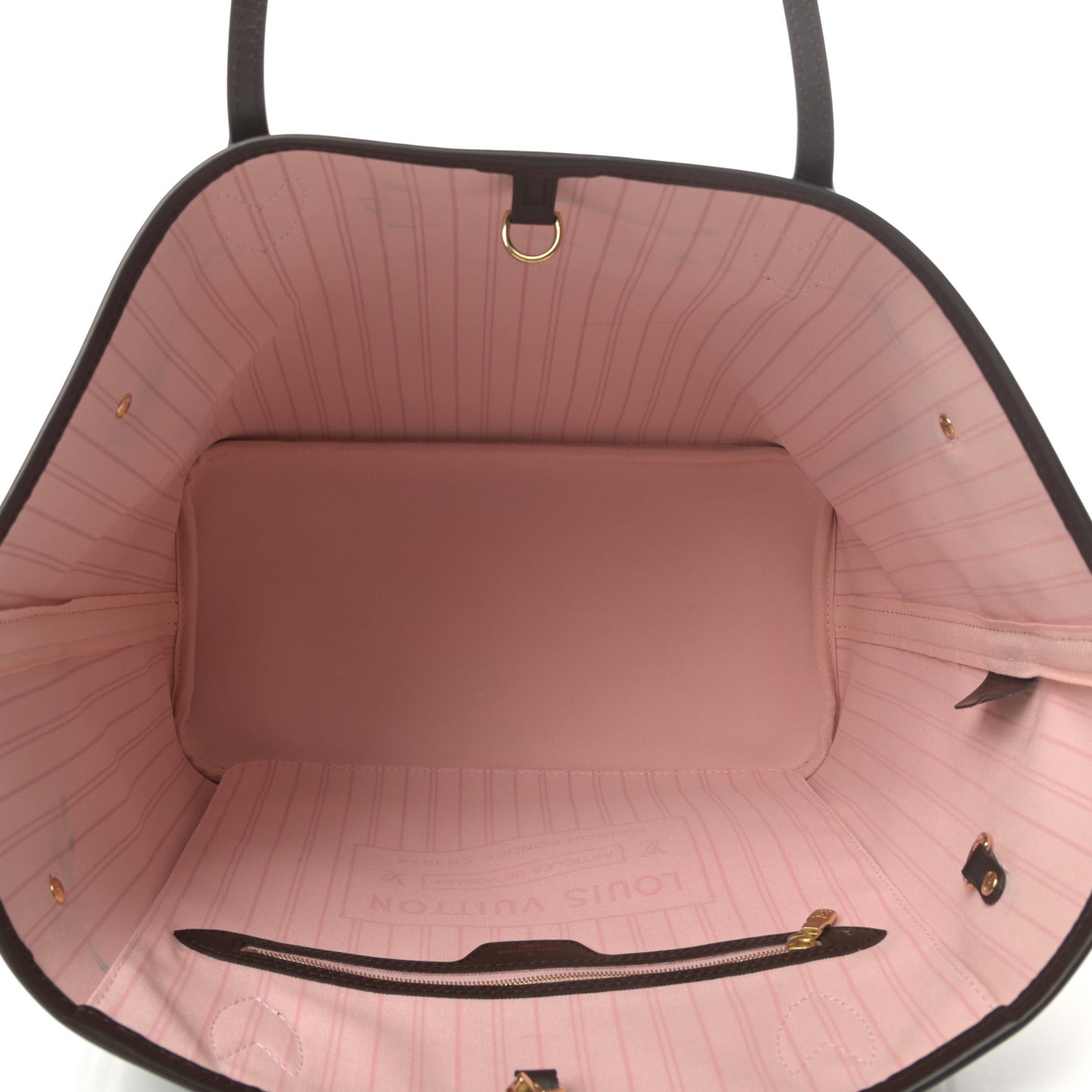 Damier Ebene Neo Neverfull MM Rose Ballerine